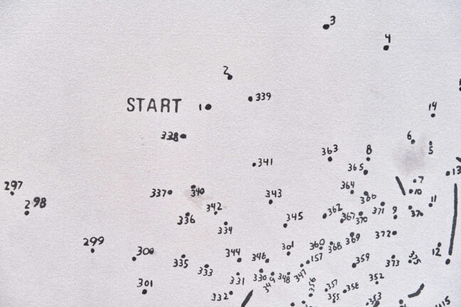 <p>Dean Sameshima, <em>Torso (Black on Silver) </em>[detail], 2006. Acrylic and screen print on canvas. Henry Art Gallery, Gift of David Hoberman, Los Angeles, 2014.287. Installation view of <em>Queer Visibility: Dean Sameshima and Anthony White</em>, 2021, Henry Art Gallery, University of Washington, Seattle. Photo: Jonathan Vanderweit.</p>
