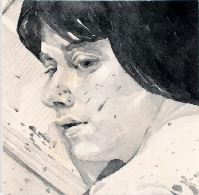 <p>Samantha Scherer. <em>06-117</em>. 2009-10. Watercolor on stained paper. Henry Art Gallery, purchased with funds from the Ambrose M. and Viola H. Patterson Endowment Fund, 2016.12.19. © Samantha Scherer. </p>

