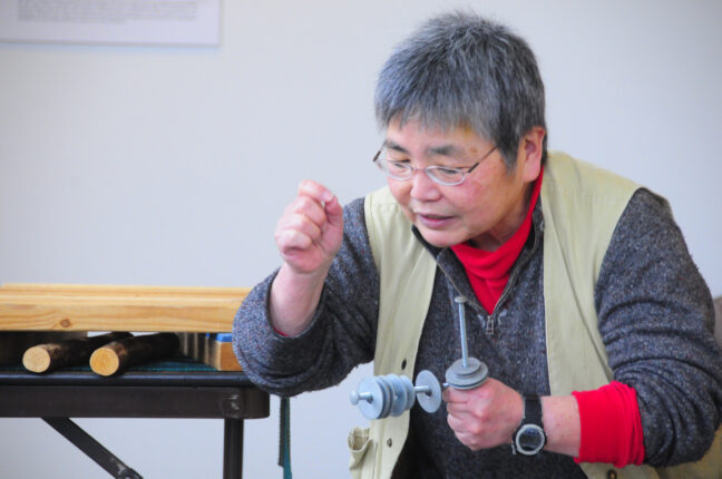 <p>Susie Kozawa. Photo:&nbsp;Sherwin Eng. Courtesy Jack Straw Cultural Center </p>
