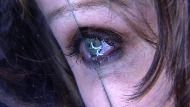 <p>Kaari Upson, <i>Split Eye </i>[still], 2021 – 2017. HD video, color, sound. Henry Art Gallery, purchased with funds from The Buddy Taub Foundation, 2020.6.</p>
