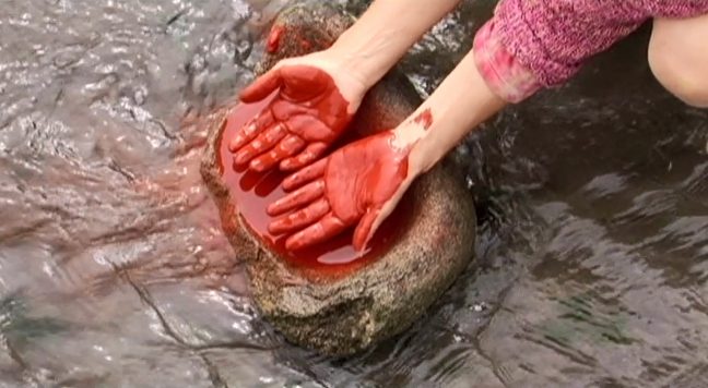 <p>Cecilia Vicuña. <em>Kon Kon</em> (video still). 2010. Video: 54 minutes.</p>
