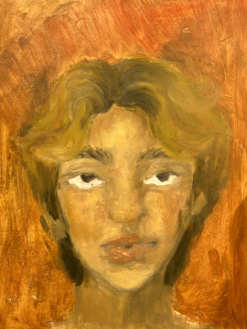 <p>Aidan Park,&nbsp;<em>Untitled Self-Portrait,&nbsp;</em>2020. Oil on canvas.&nbsp;Courtesy of the artist.</p>
