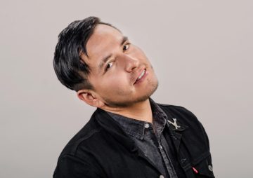 <p>Demian DinéYazhi´. Photo Credit: Patrick Weishampel<br /></p>
