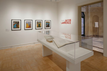 <p><i>Jacob Lawrence: Eight Studies for the Book of Genesis</i> [installation view]. 2017. Henry Art Gallery, University of Washington, Seattle. Photo credit: Mark Woods.</p>
